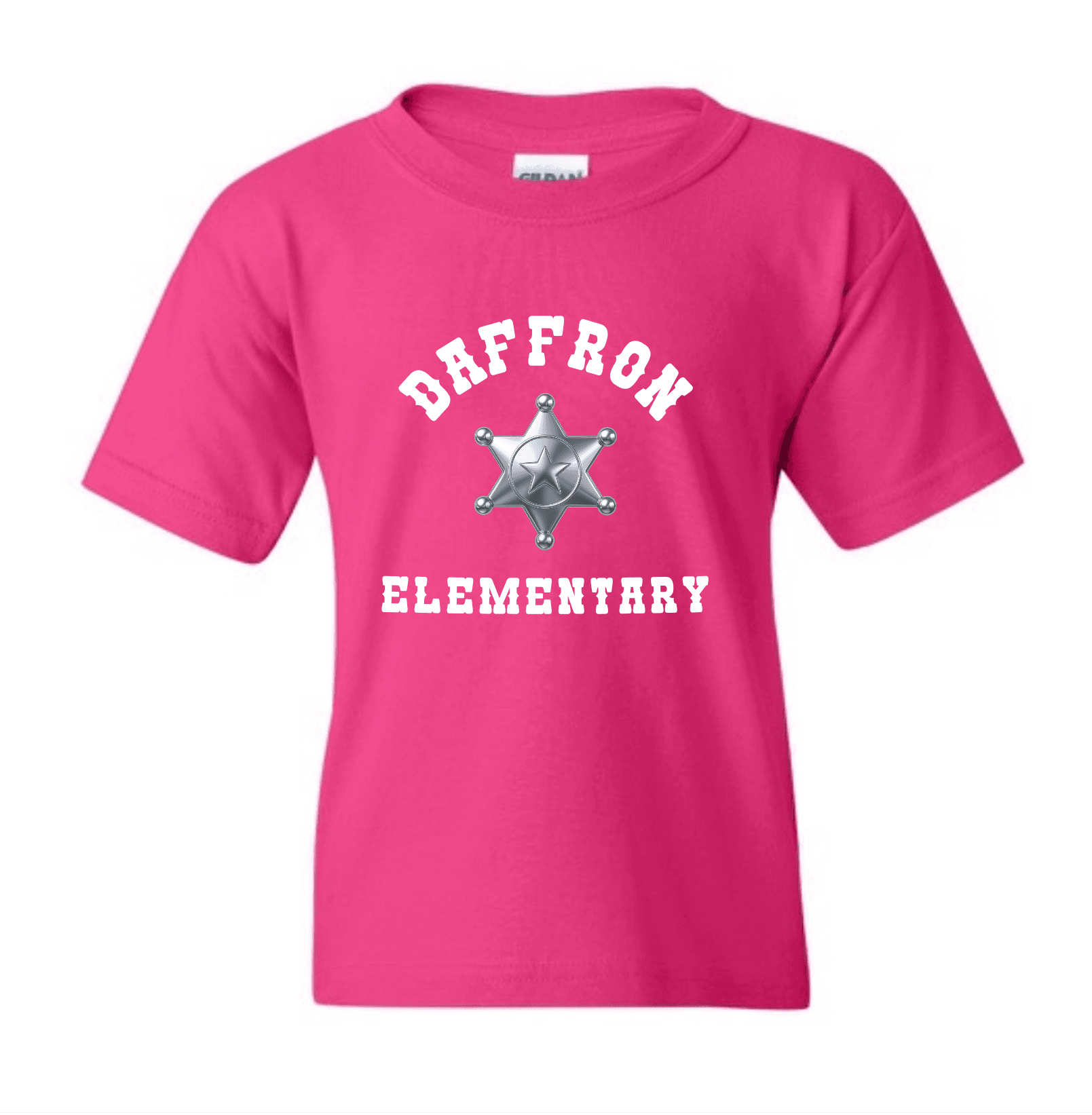 Field Day Shirt in Pink-1st Grade